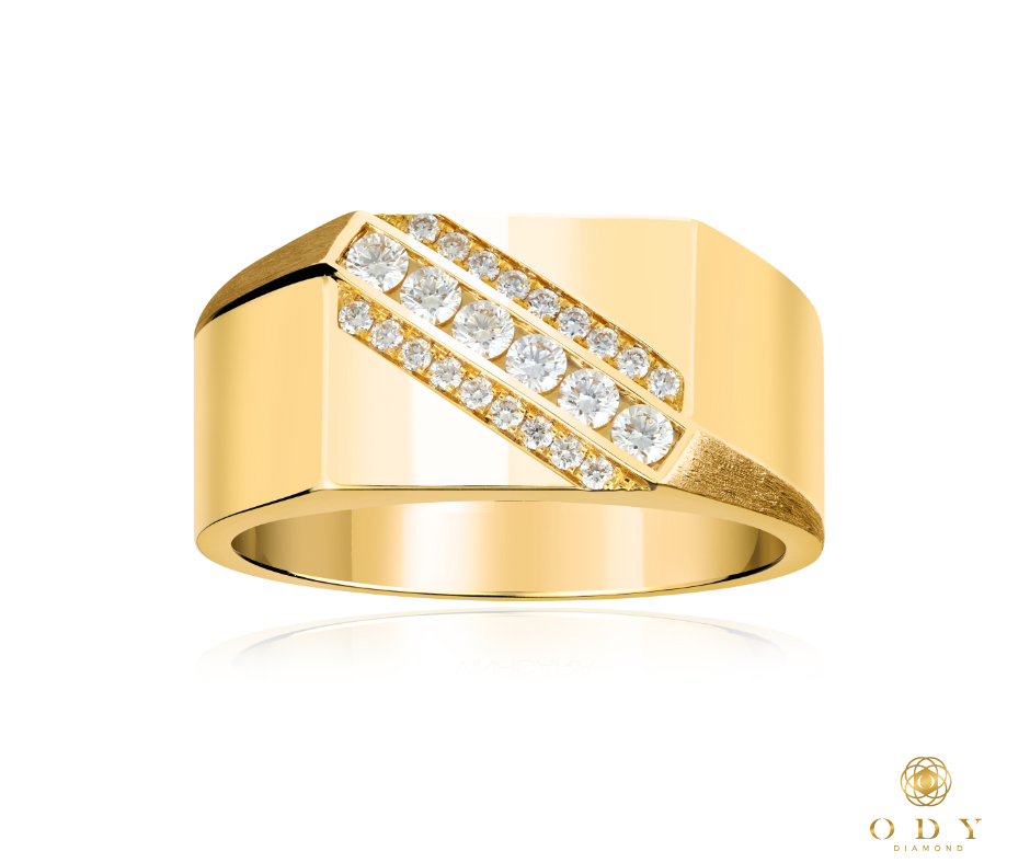 Bỏ túi 5 mẫu nhẫn hộp vàng nam đẳng cấp thời thượng - Trang sức kim cương  SpringD