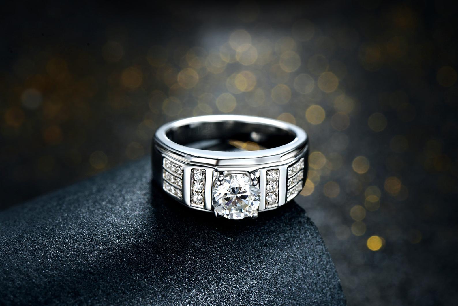 Top 5 mẫu nhẫn kim cương nam giá rẻ phong cách thời thượng