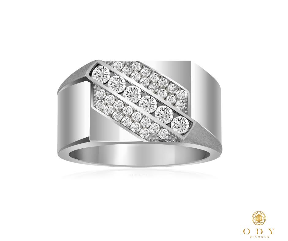 4 kiểu nhẫn kim cương nam đơn giản nhưng vô cùng sang trọng - JEMMIA DIAMOND